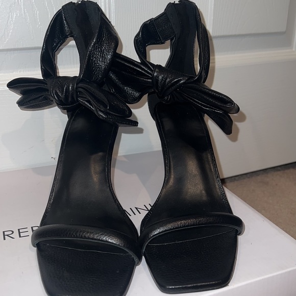 Rebecca Minkoff Black Kaley Bow High Heels - Picture 4 of 11